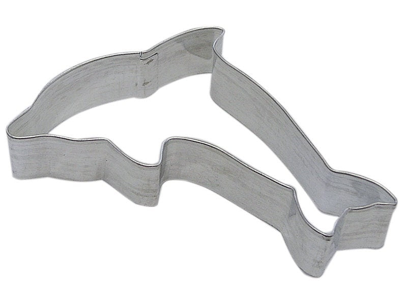 DOLPHIN Cookie Cutter Metal 4.5 Inches - Stencil Fondant