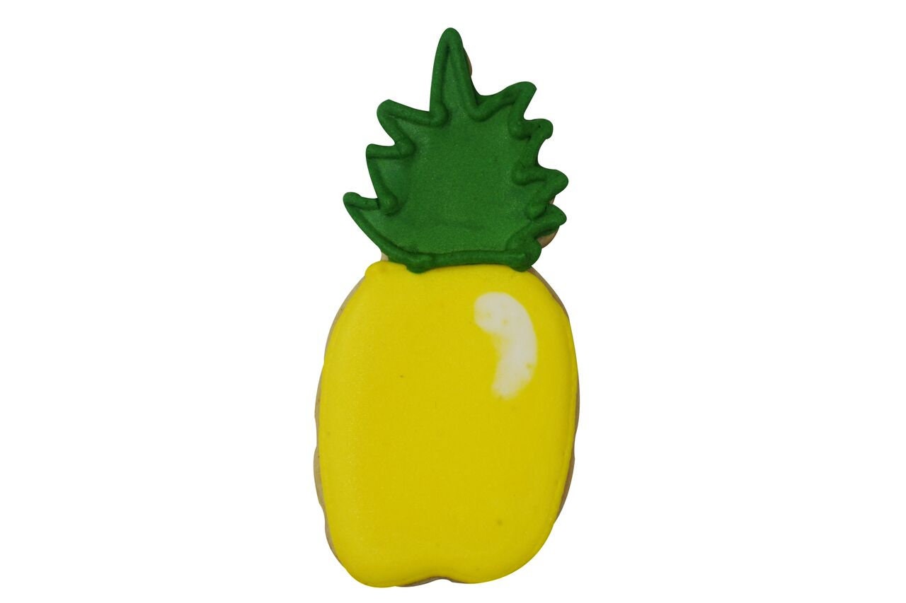 PINEAPPLE Cookie Cutter Metal 3 Inches - Stencil Fondant