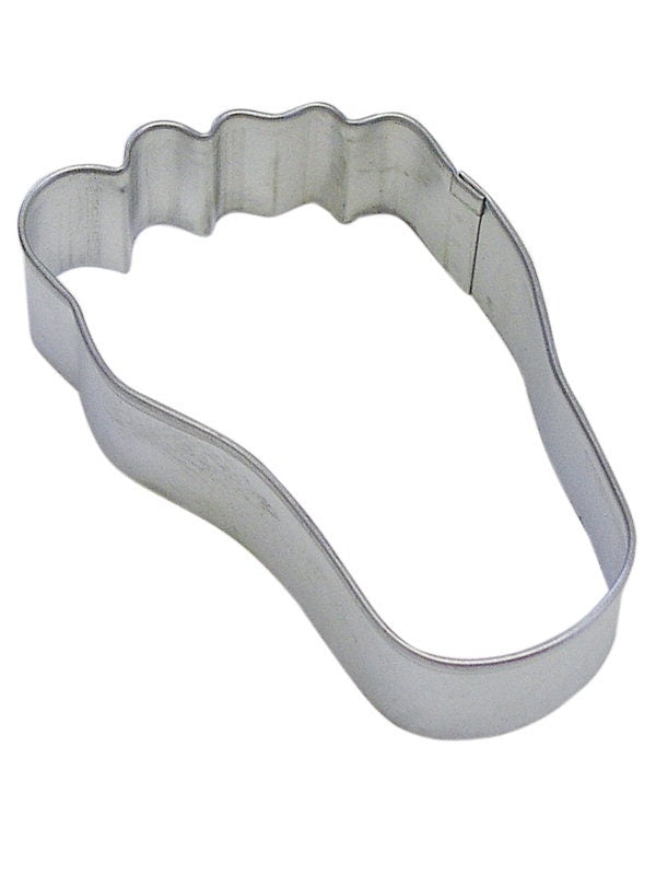 FOOT Cookie Cutter Metal 3.5 Inches - Stencil Fondant
