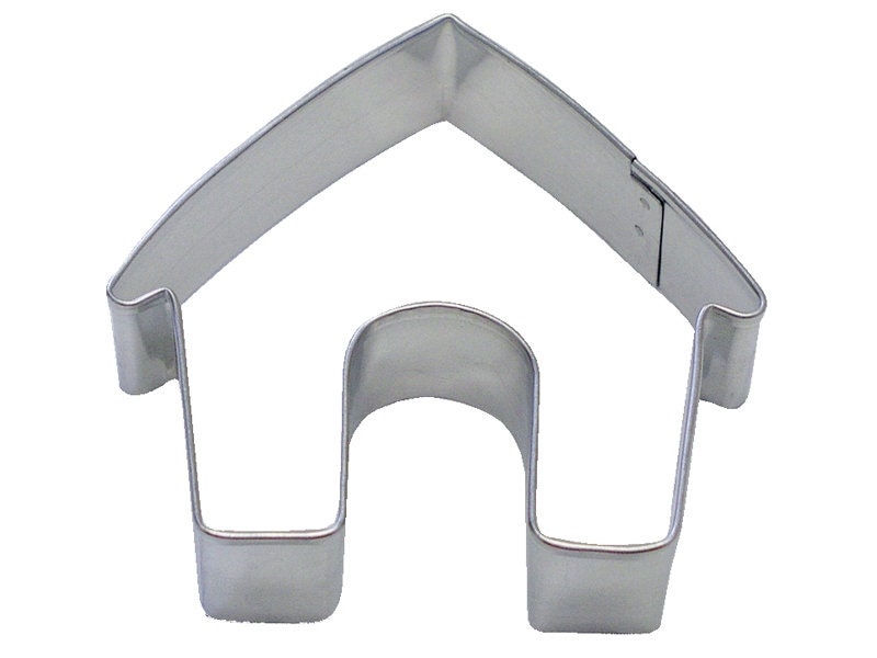 DOG HOUSE Cookie Cutter Metal 3.5 Inches - Stencil Fondant