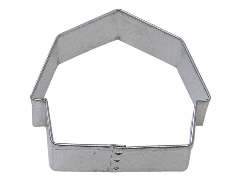 BARN Cookie Cutter Metal 3.25 Inches - Stencil Fondant