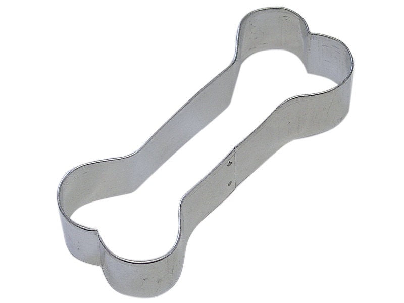 DOG BONE Cookie Cutter Metal 4.5 Inches - Stencil Fondant