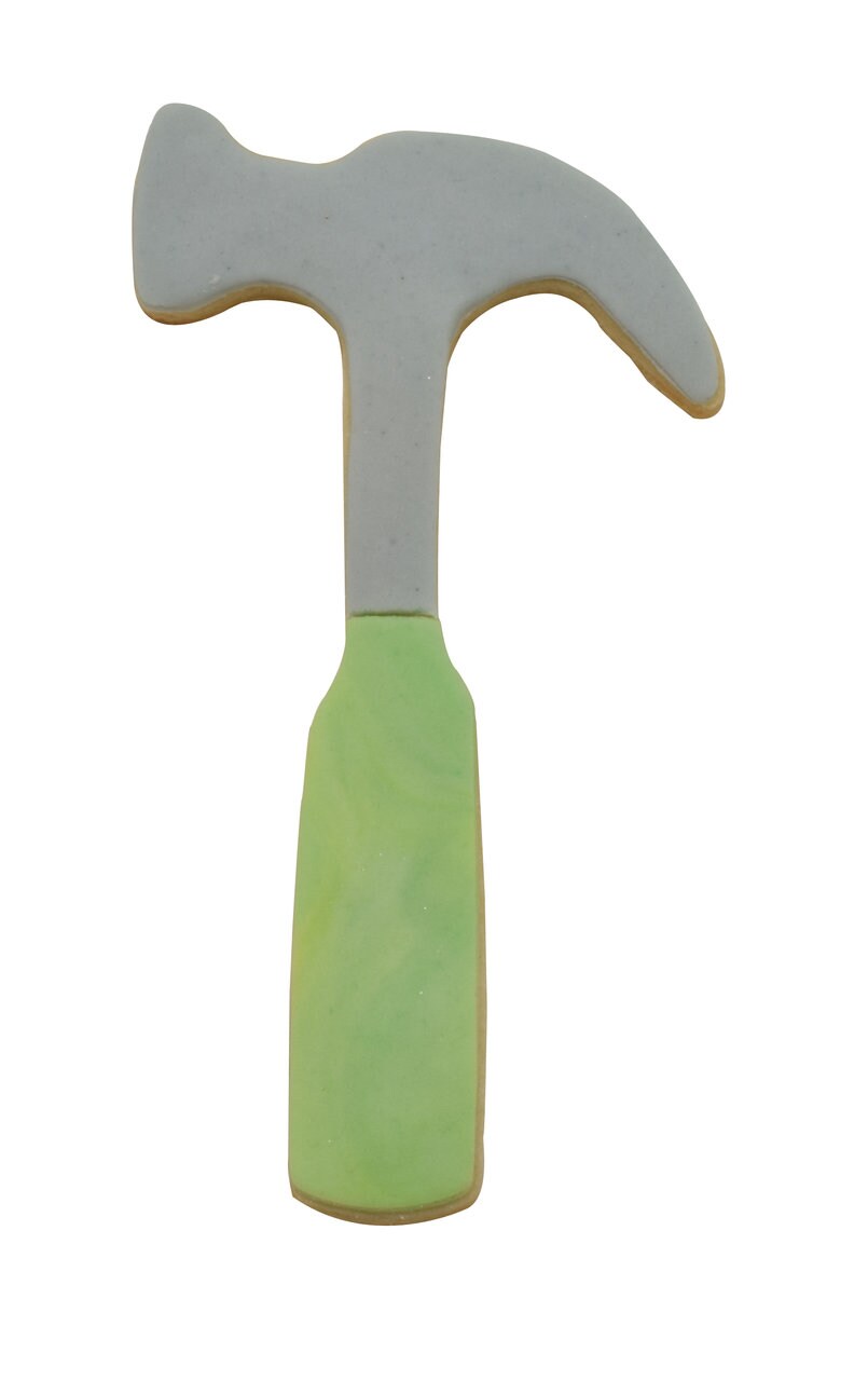 HAMMER Cookie Cutter Metal 4.5 Inches - Stencil Fondant