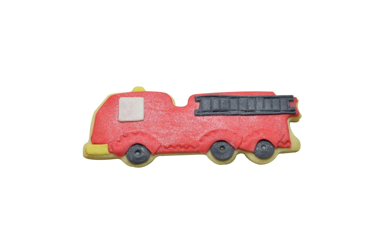 FIRE TRUCK Cookie Cutter Metal 5 Inches - Stencil Fondant