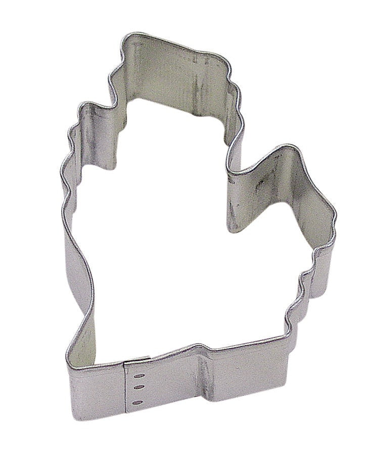 MICHIGAN Cookie Cutter State Metal 3 Inches - Stencil Fondant