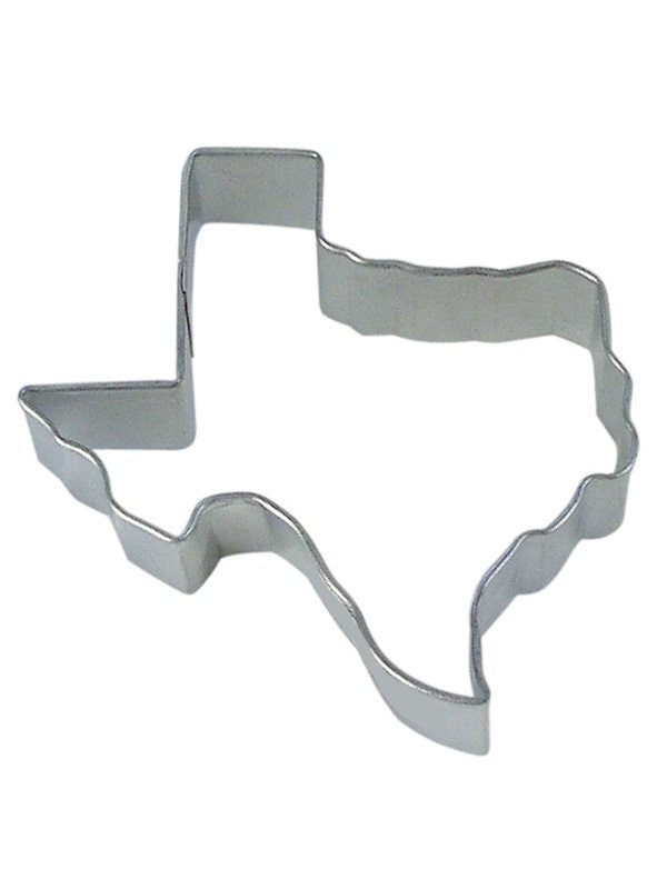 TEXAS Cookie Cutter State Metal 3.5 Inches - Stencil Fondant