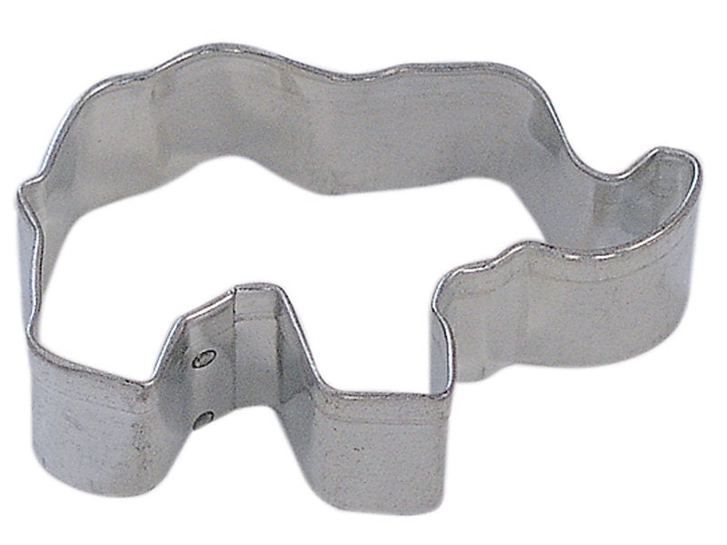 MINI ELEPHANT Cookie Cutter Metal 1.75 Inches - Stencil Fondant