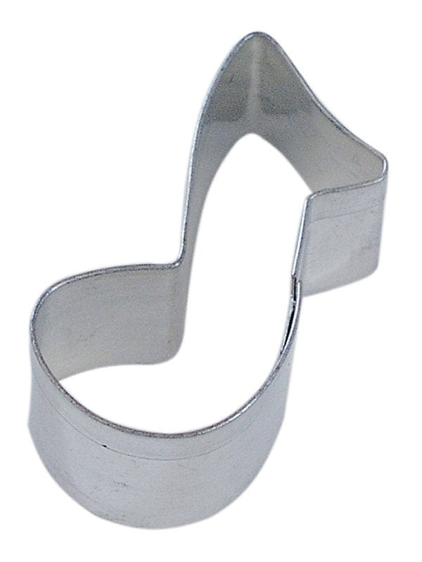 MINI MUSIC NOTE Cookie Cutter Metal 1.75 Inches - Stencil Fondant