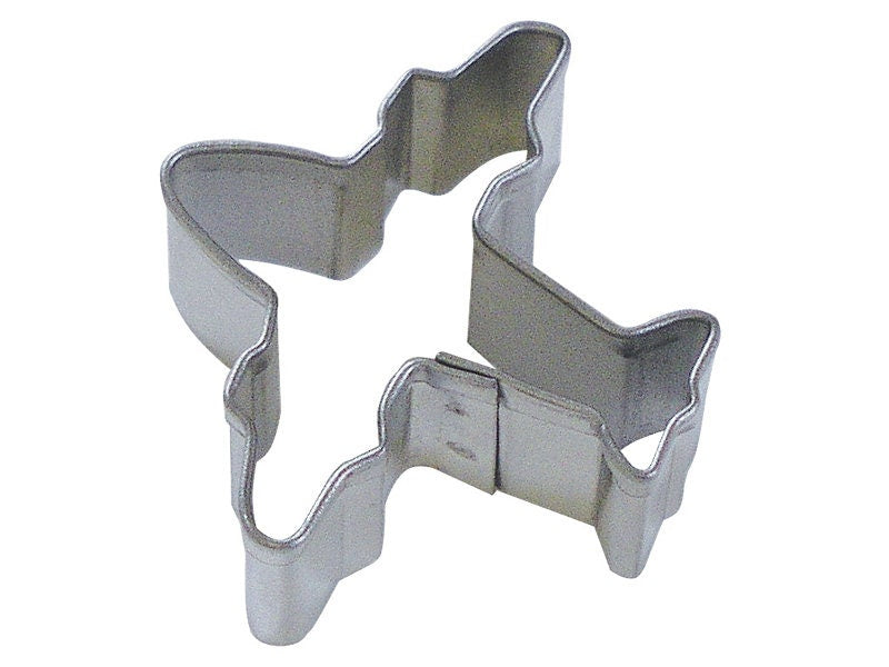 MINI AIRPLANE Cookie Cutter Metal 1.75 Inches - Stencil Fondant