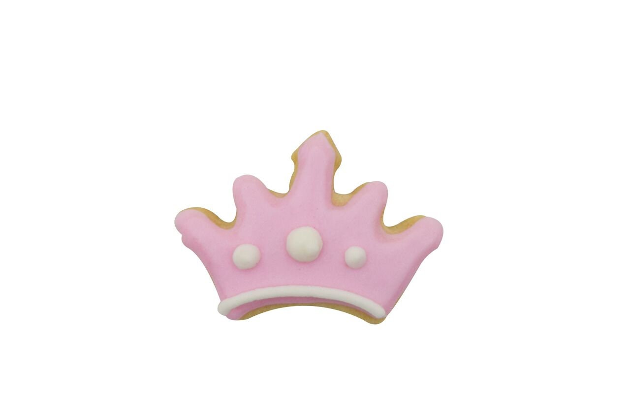 MINI CROWN Cookie Cutter Metal 1.75 Inches - Stencil Fondant