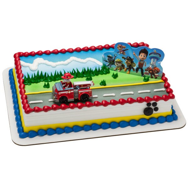 PAW PATROL Just Yelp For Help Cake Topper Cake Decoration Decoset Birthday