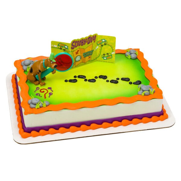 SCOOBY-DOO! Cake Topper Mystery Revealed Cake Decoration Decoset Birthday