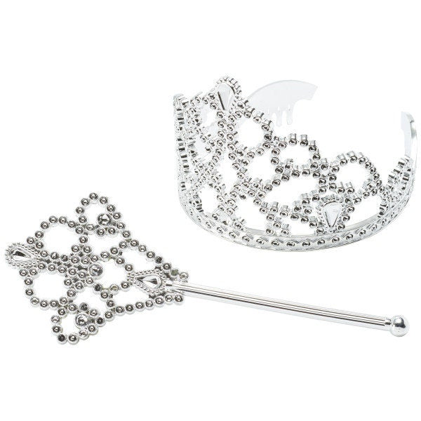 TIARA CROWN SCEPTER Cake Topper Princess Queen Set Cake Decoration Decoset Birthday
