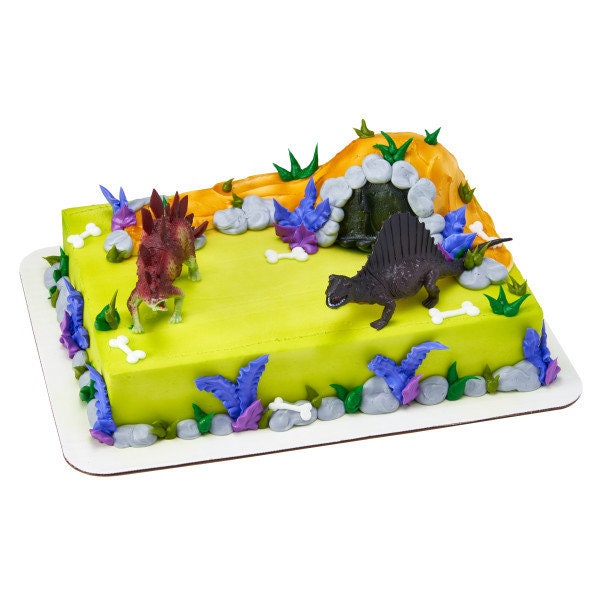 DINOSAUR PALS Cake Topper T-Rex Cake Decoration Decoset