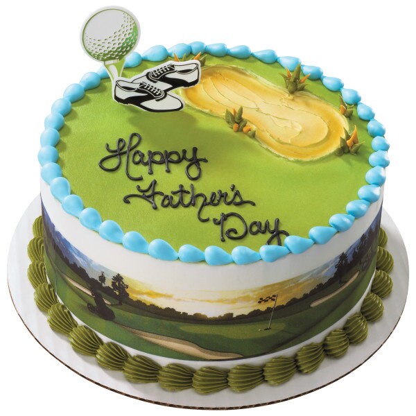 12 GOLF Cupcake Picks Cake Toppers for Father's Day Party Decoration Birthday