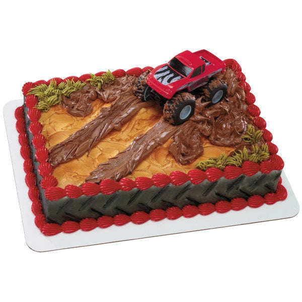 MONSTER TRUCK Cake Topper Cake Decoration Birthday Decoset