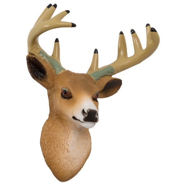 DEER HEAD MAGNET Cake Topper Hunting Fishing Lodge Outdoors Cake Decoration Birthday Decoset