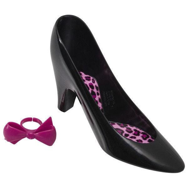 FAVORITE HIGH HEELS Cake Topper Shoes Dancing Bow Cake Decoration Birthday Decoset
