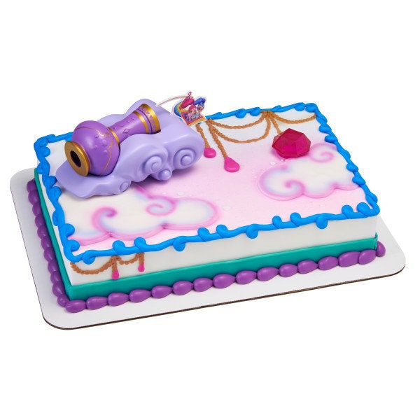 SHIMMER AND SHINE Cake Topper Base Vase Gem Decoration Decoset Birthday