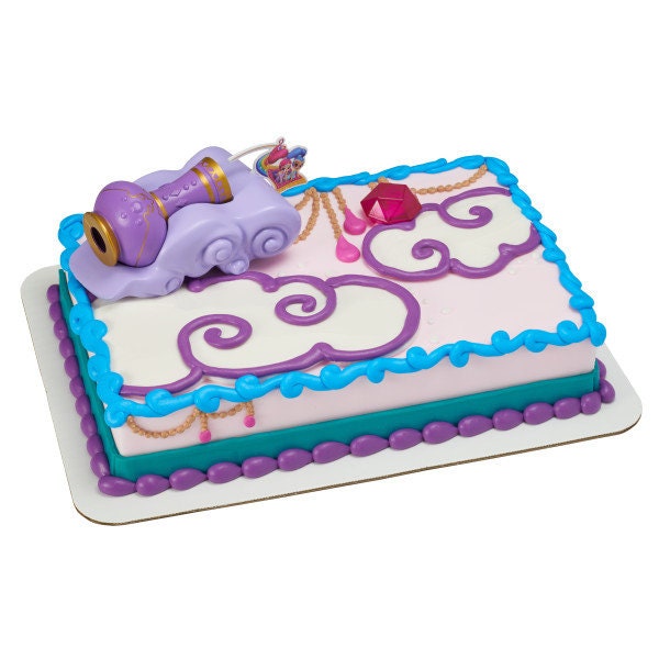 SHIMMER AND SHINE Cake Topper Base Vase Gem Decoration Decoset Birthday