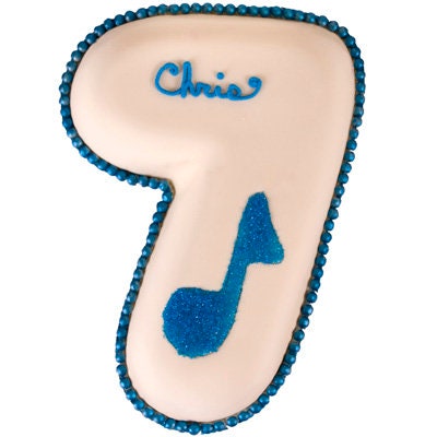 NUMBER 7 Micro Size Cake Pan Pantastic #7 Seven for Birthday Party