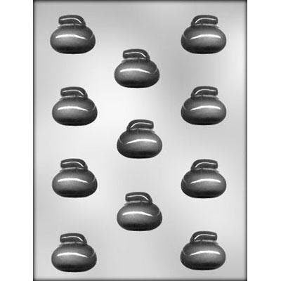 CURLING ROCK 3D Chocolate Candy Mold -- Sports Olympics Party
