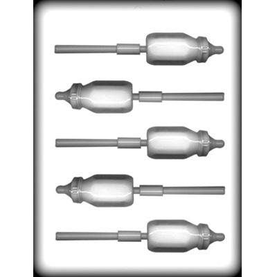 BABY BOTTLE Sucker Hard Candy Mold -- Baby Bottle Pacifier Shower Rattle Lolly Lollipop
