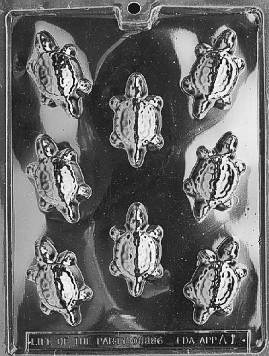 TURTLES Chocolate Candy Mold