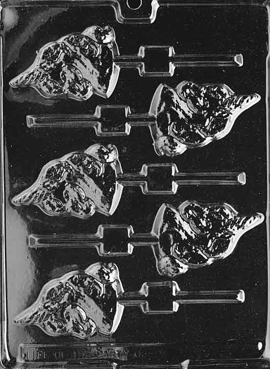 UNICORN LOLLY Sucker Chocolate Candy Mold Craft Supply