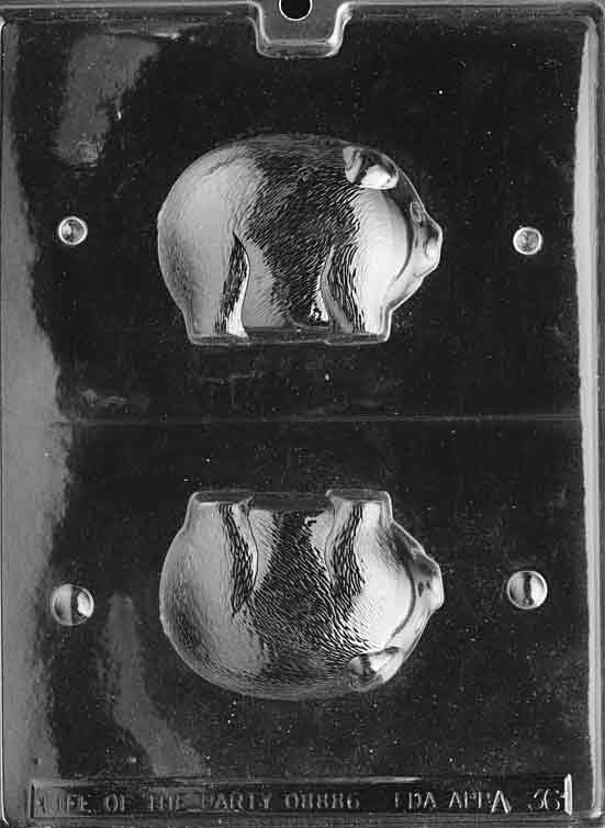 3D PIG Chocolate Candy Mold