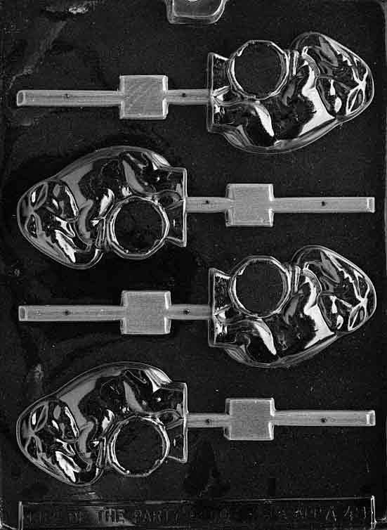 ELEPHANT On A DRUM Lolly Sucker Chocolate Candy Mold LOP-A048