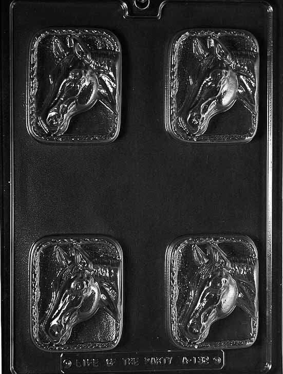 HORSE HEAD BAR Animal Chocolate Candy Mold