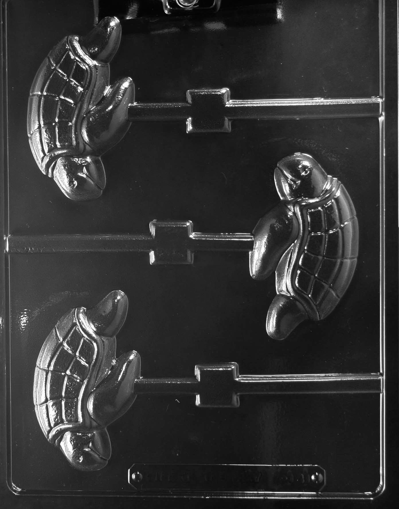 SEA TURTLE LOLLY Animal Sucker Chocolate Candy Mold