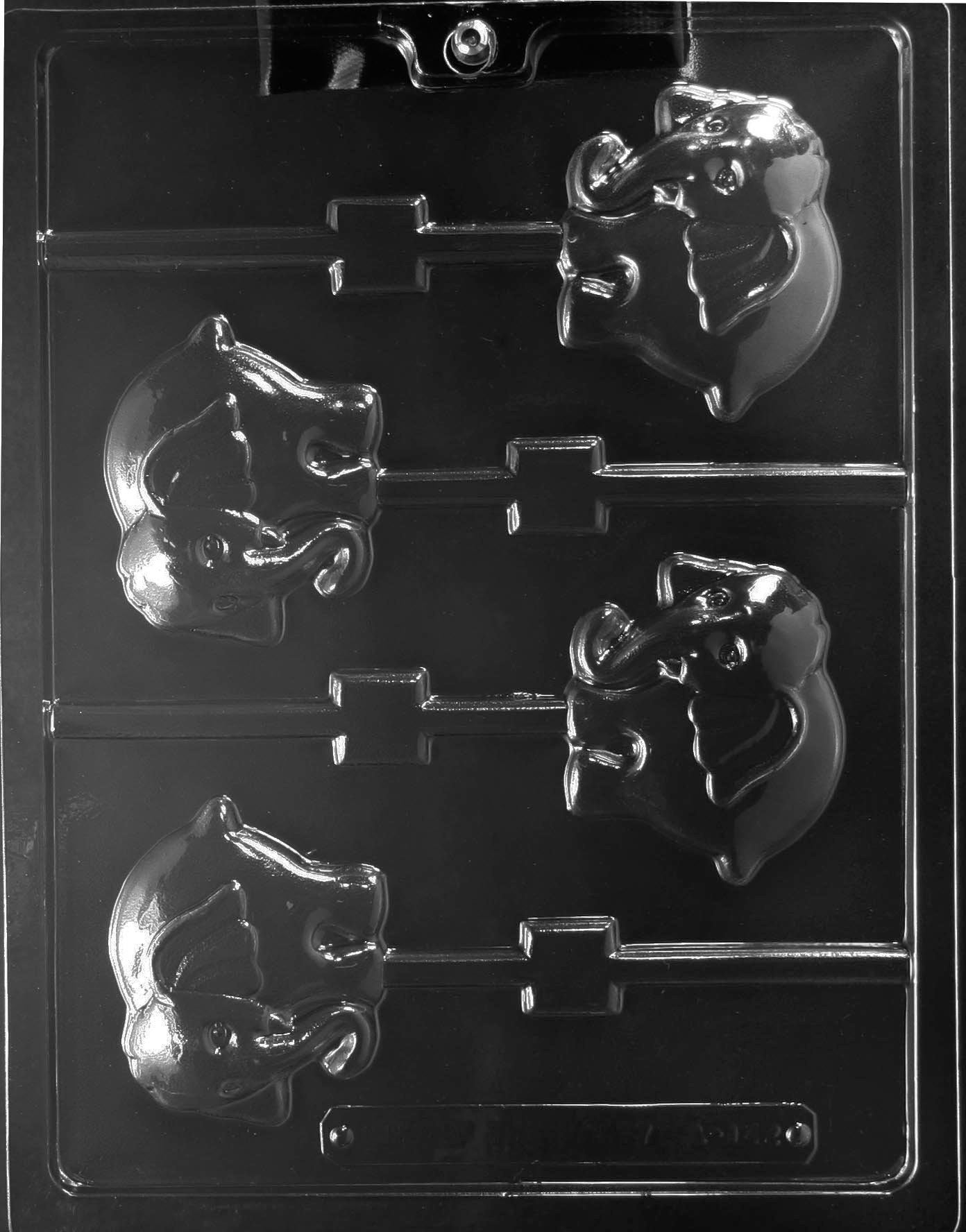 ELEPHANT LOLLY Animal Sucker Chocolate Candy Mold