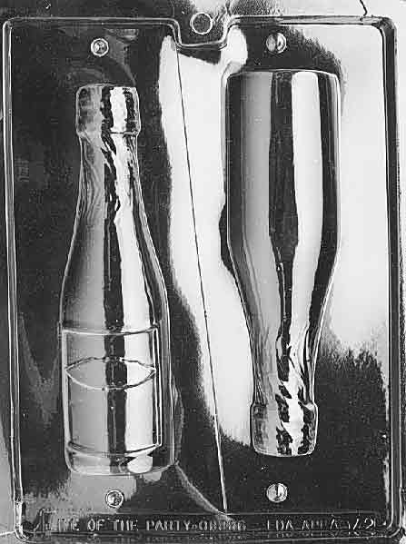 LARGE CHAMPAGNE BOTTLE Chocolate Candy Mold