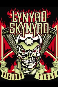 LYNYRD SKYNYRD Vicious Cycle Magnet for Refrigerators and Lockers - Rock Band Craft Supply