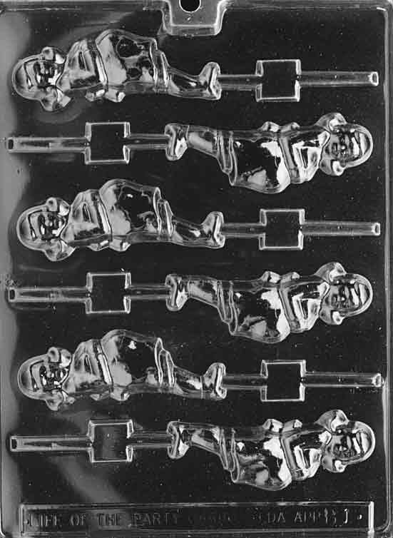 PREGNANT LADY LOLLY Baby Sucker Chocolate Candy Mold