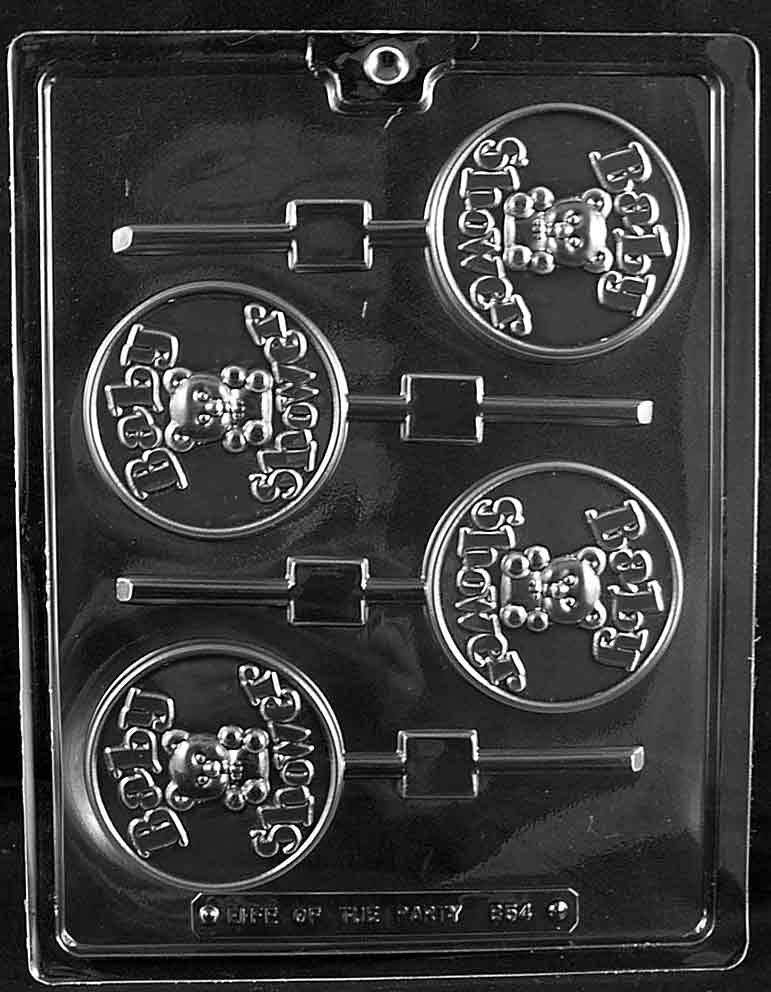 BABY SHOWER LOLLY Sucker Chocolate Candy Mold