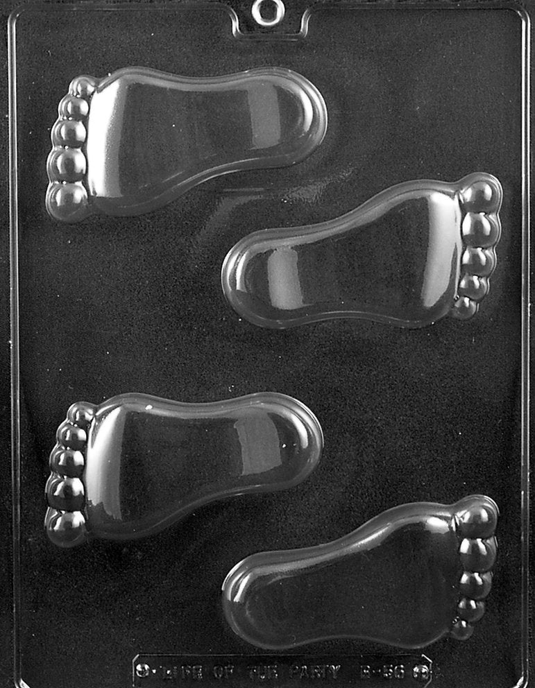 BABY FEET Chocolate Candy Mold Craft Supply