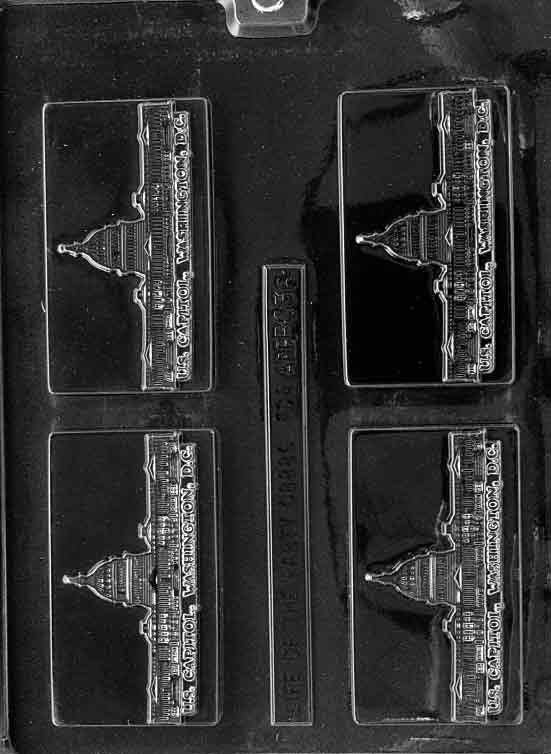 WASHINGTON D.C. Business Card Chocolate Candy Mold