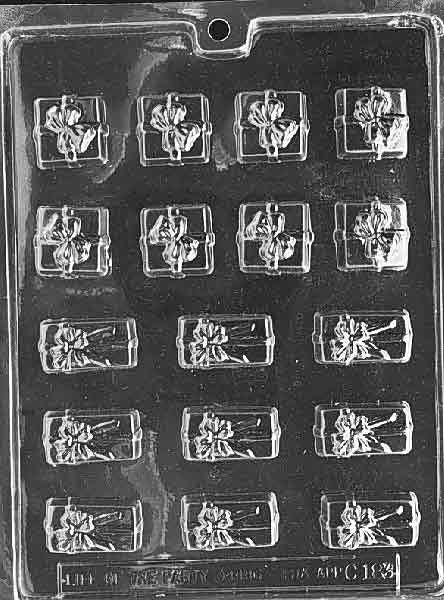 ASSORTED CHRISTMAS PRESENTS Bite Size Christmas Chocolate Candy Mold