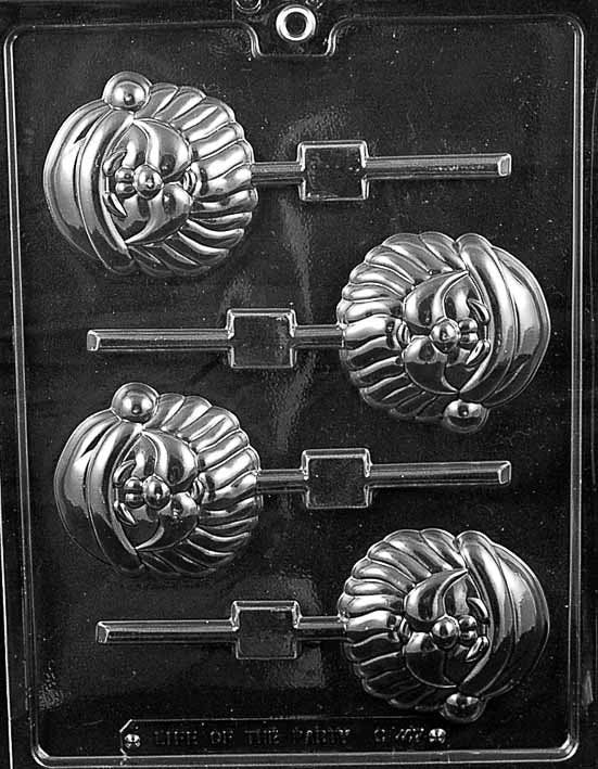 CUTE SANTA Lolly Christmas Sucker Chocolate Candy Mold