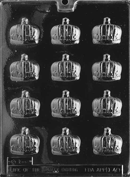 CROWNS Chocolate Candy Mold
