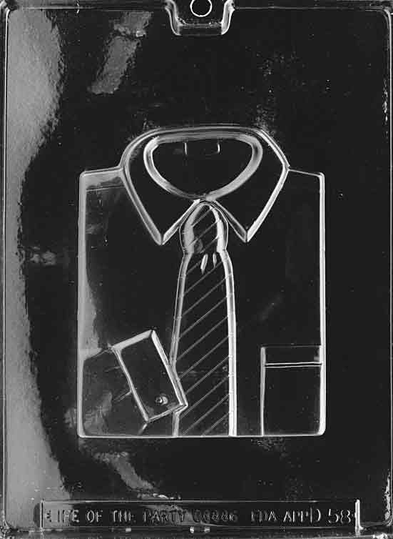 SHIRT WITH TIE Chocolate Candy Mold