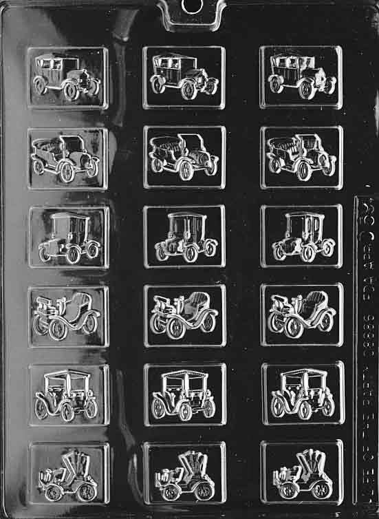 CAR MINTS Chocolate Candy Mold