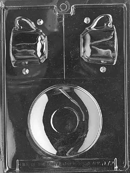 CUP AND SAUCER Chocolate Candy Mold