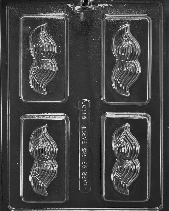MUSTACHE SOAP Bar Chocolate Candy Mold Craft Supply