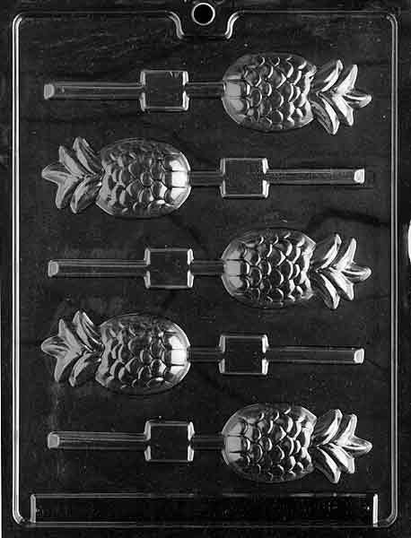PINEAPPLE LOLLY Sucker Chocolate Candy Mold