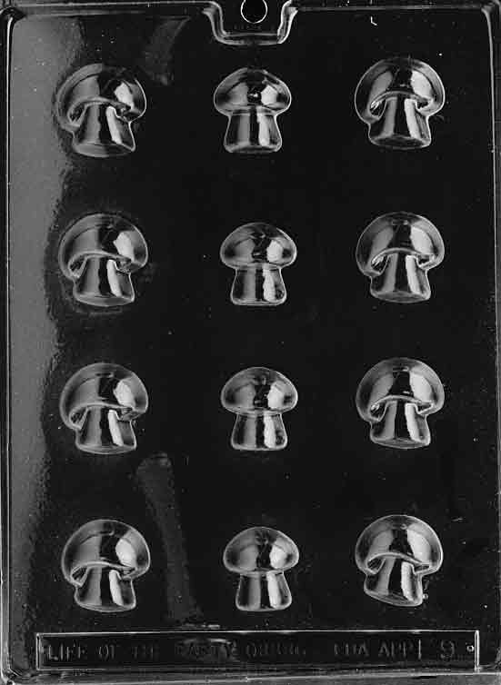 MUSHROOMS Chocolate Candy Mold Craft Supply