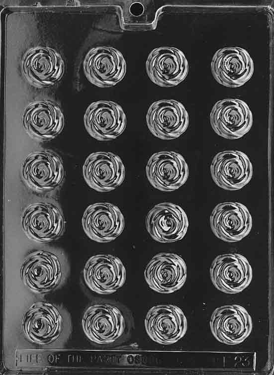 BITE SIZE ROSES Chocolate Candy Mold